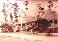 Historic FEC Railway bungalows used by the station agent and track foreman