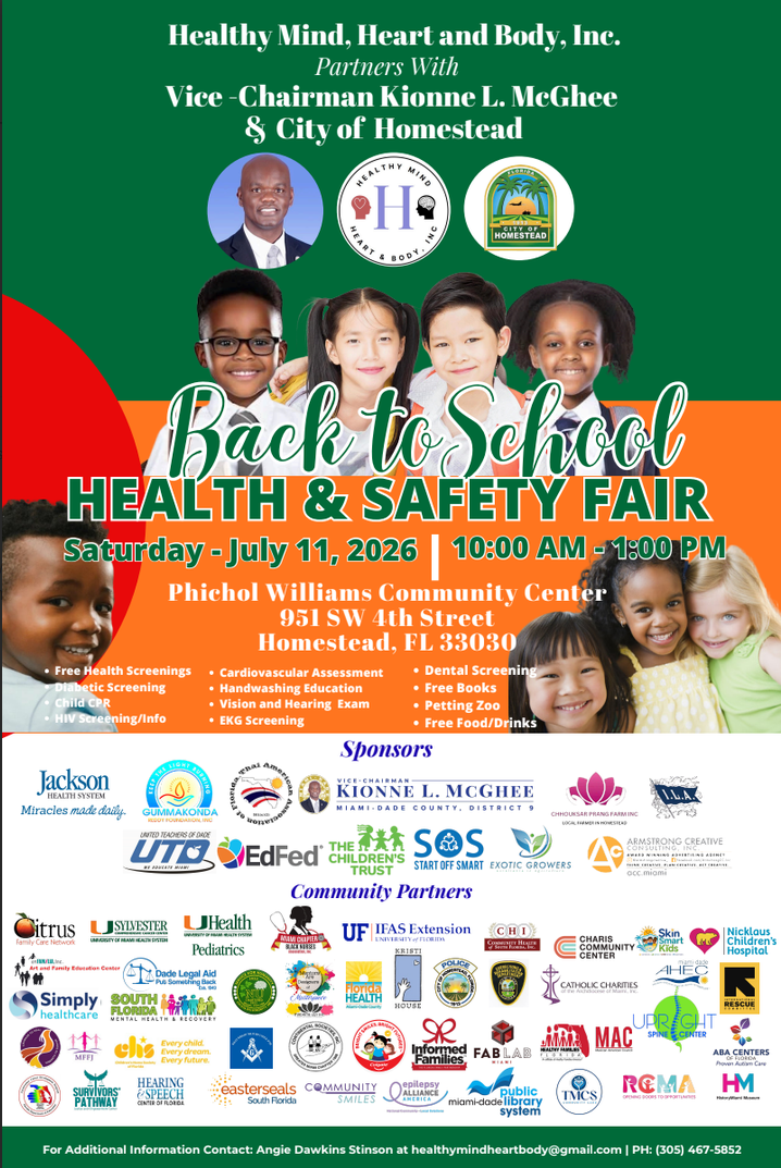 Back-to-School Health and Safety Fair